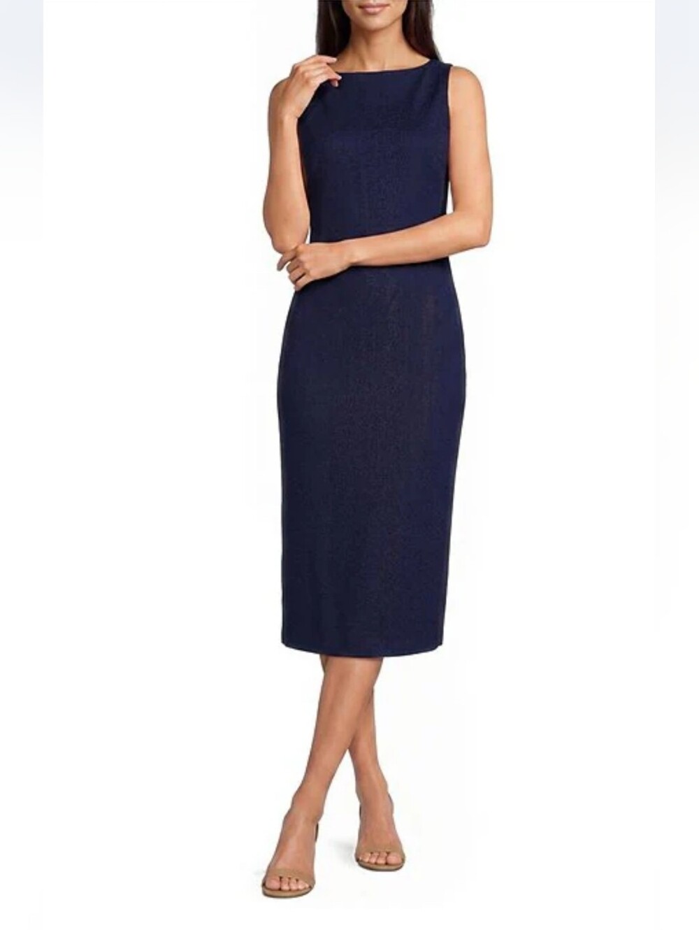 Classic Sleeveless Sheath Dress